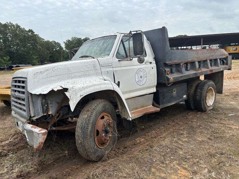 1995 FORD DUMP TRUCK - VIN: 1FDPF70J1SVA69649
