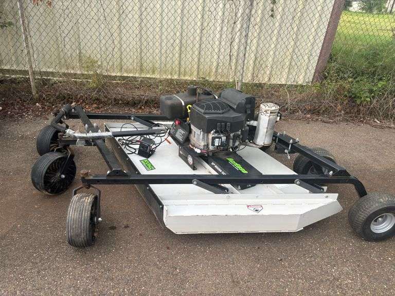 57" KUNZ ACREASE PULL BEHIND FIELD MOWER - SER: 0821513