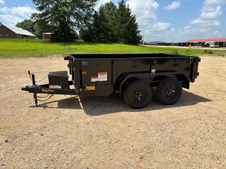 2025 BIG TEX 70SR-10-5WDD BUMPER PULL DUMP TRAILER - VIN: 16V1D1429S5408467