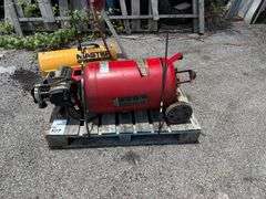 AIR COMPRESSOR, TORPEDO HEATER, PNEUMATIC JACK