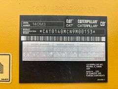 CATERPILLAR 140M3 ARTICULATING MOTOR GRADER - SER: CAT0140MCN9M00153