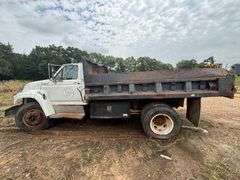 1995 FORD DUMP TRUCK - VIN: 1FDPF70J1SVA69649
