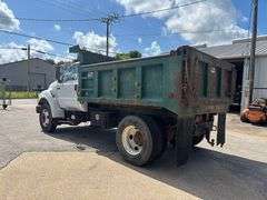 2001 FORD F-650 DUMP TRUCK - VIN: 3FDNF65511MA51951