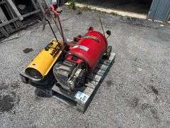 AIR COMPRESSOR, TORPEDO HEATER, PNEUMATIC JACK
