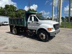 2001 FORD F-650 DUMP TRUCK - VIN: 3FDNF65511MA51951