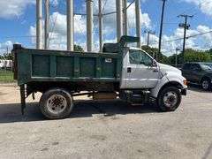 2001 FORD F-650 DUMP TRUCK - VIN: 3FDNF65511MA51951