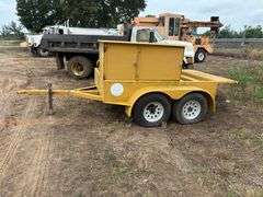 SHOP BUILT WELDING TRAILER