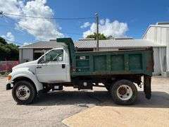 2001 FORD F-650 DUMP TRUCK - VIN: 3FDNF65511MA51951