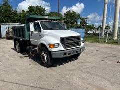 2001 FORD F-650 DUMP TRUCK - VIN: 3FDNF65511MA51951