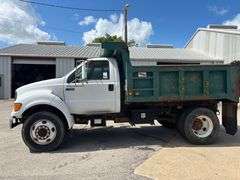 2001 FORD F-650 DUMP TRUCK - VIN: 3FDNF65511MA51951