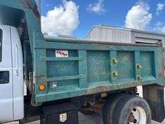 2001 FORD F-650 DUMP TRUCK - VIN: 3FDNF65511MA51951