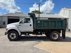 2001 FORD F-650 DUMP TRUCK - VIN: 3FDNF65511MA51951