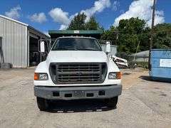 2001 FORD F-650 DUMP TRUCK - VIN: 3FDNF65511MA51951