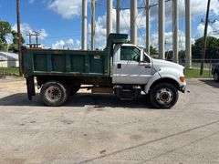 2001 FORD F-650 DUMP TRUCK - VIN: 3FDNF65511MA51951