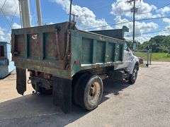 2001 FORD F-650 DUMP TRUCK - VIN: 3FDNF65511MA51951