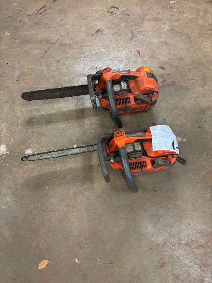 (2) HUSQVARNA T540XP CHAINSAWS
