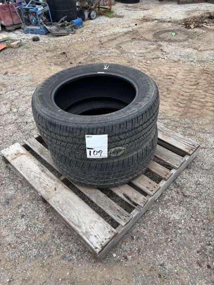 (2) FIRESTONE FIREHAWK PURSUIT TIRES
