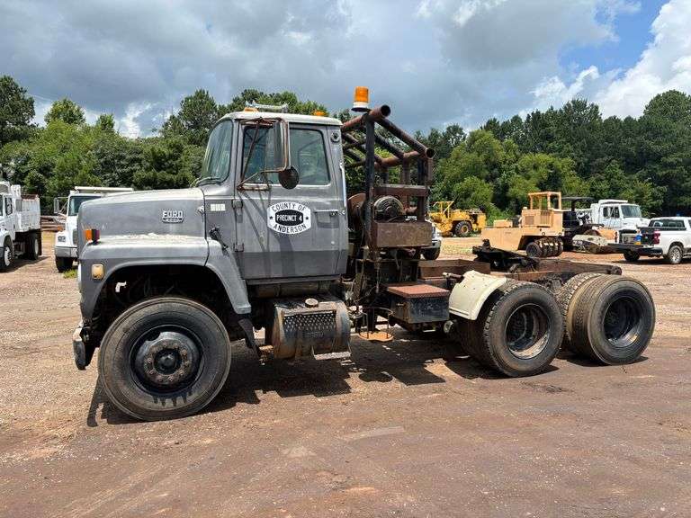 1986 FORD 9000 WINCH TRUCK - VIN: 1FDYW9DW1GVA17053