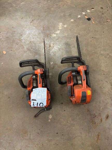 (2) HUSQVARNA T540XP CHAINSAWS