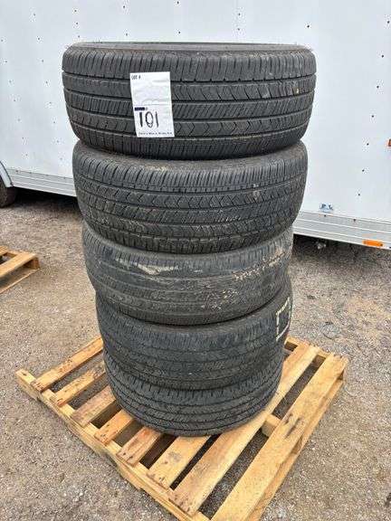 (5) FIRESTONE FIREHAWK PURSUIT TIRES