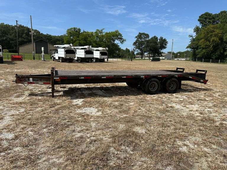 2001 AUBREY PINTLE HITCH EQUIPMENT TRAILER - VIN: 1N9FS25291C007913