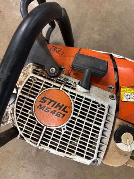 (1) STIHL MS461 CHAINSAW