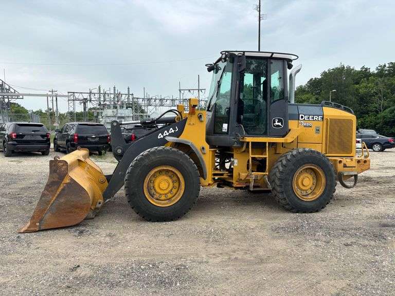 JOHN DEERE 444J ARTICULATING FRONT END LOADER - SER: DW444JZ605186 ***UPDATED HOURS 4,786***