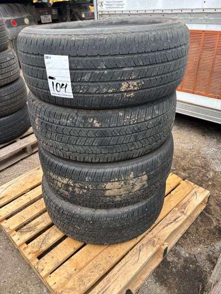 (4) FIRESTONE FIREHAWK PURSUIT TIRES