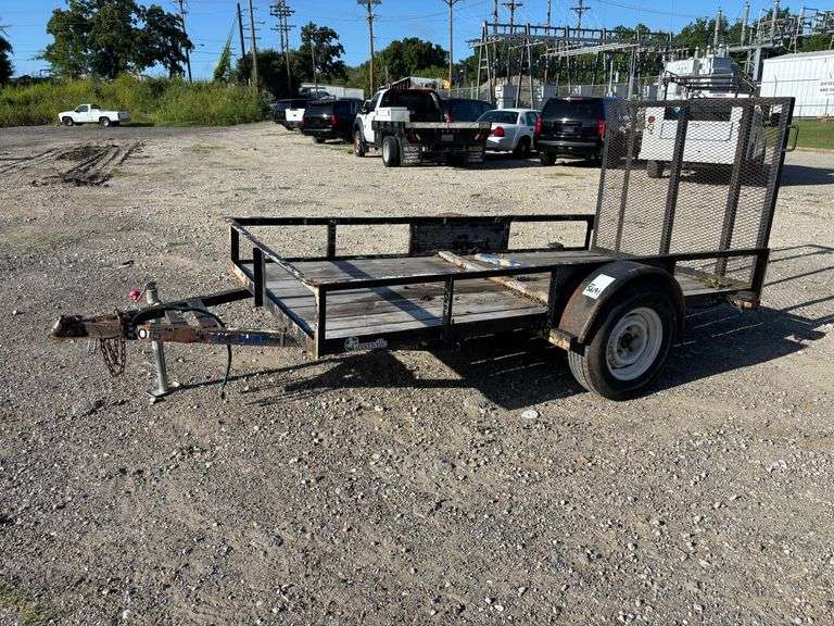 5' x 10' UTILITY TRAILER VIN SHOWN: 1KBFS101KX1056191