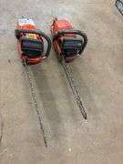 (2) HUSQVARNA 570 CHAINSAWS