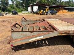 2002 PINTLE HITCH EQUIPMENT TRAILER - VIN: 5D3BP28262E101474