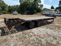 2001 AUBREY PINTLE HITCH EQUIPMENT TRAILER - VIN: 1N9FS25291C007913