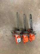 (3) HUSQVARNA 372XP CHAINSAWS