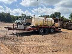 2001 GALBREATH PINTLE HITCH EQUIPMENT TRAILER - VIN: 14MAA11C91A001538