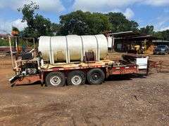 2001 GALBREATH PINTLE HITCH EQUIPMENT TRAILER - VIN: 14MAA11C91A001538