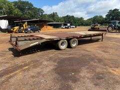 2002 PINTLE HITCH EQUIPMENT TRAILER - VIN: 5D3BP28262E101474
