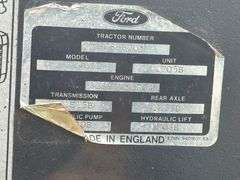 FORD 7710 TRACTOR - SER: BC89620