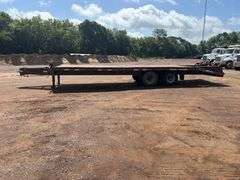 2002 PINTLE HITCH EQUIPMENT TRAILER - VIN: 5D3BP28262E101474