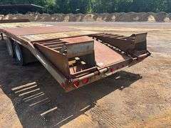 2002 PINTLE HITCH EQUIPMENT TRAILER - VIN: 5D3BP28262E101474
