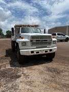 1991 FORD F-800 DUMP TRUCK - VIN: 1FDYK84A9MVA09329