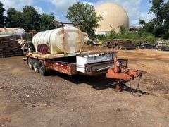 2001 GALBREATH PINTLE HITCH EQUIPMENT TRAILER - VIN: 14MAA11C91A001538