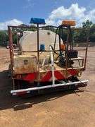 2001 GALBREATH PINTLE HITCH EQUIPMENT TRAILER - VIN: 14MAA11C91A001538