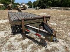 2001 AUBREY PINTLE HITCH EQUIPMENT TRAILER - VIN: 1N9FS25291C007913