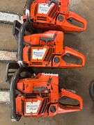 (3) HUSQVARNA 372XP CHAINSAWS