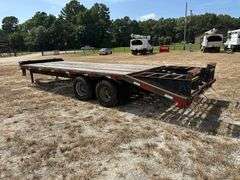 2001 AUBREY PINTLE HITCH EQUIPMENT TRAILER - VIN: 1N9FS25291C007913