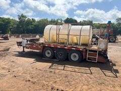 2001 GALBREATH PINTLE HITCH EQUIPMENT TRAILER - VIN: 14MAA11C91A001538