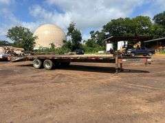 2002 PINTLE HITCH EQUIPMENT TRAILER - VIN: 5D3BP28262E101474