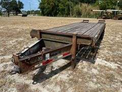 2001 AUBREY PINTLE HITCH EQUIPMENT TRAILER - VIN: 1N9FS25291C007913