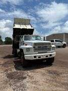 1991 FORD F-800 DUMP TRUCK - VIN: 1FDYK84A9MVA09329