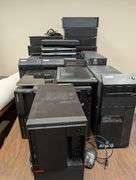 Computer CPUs – hard drives removed
